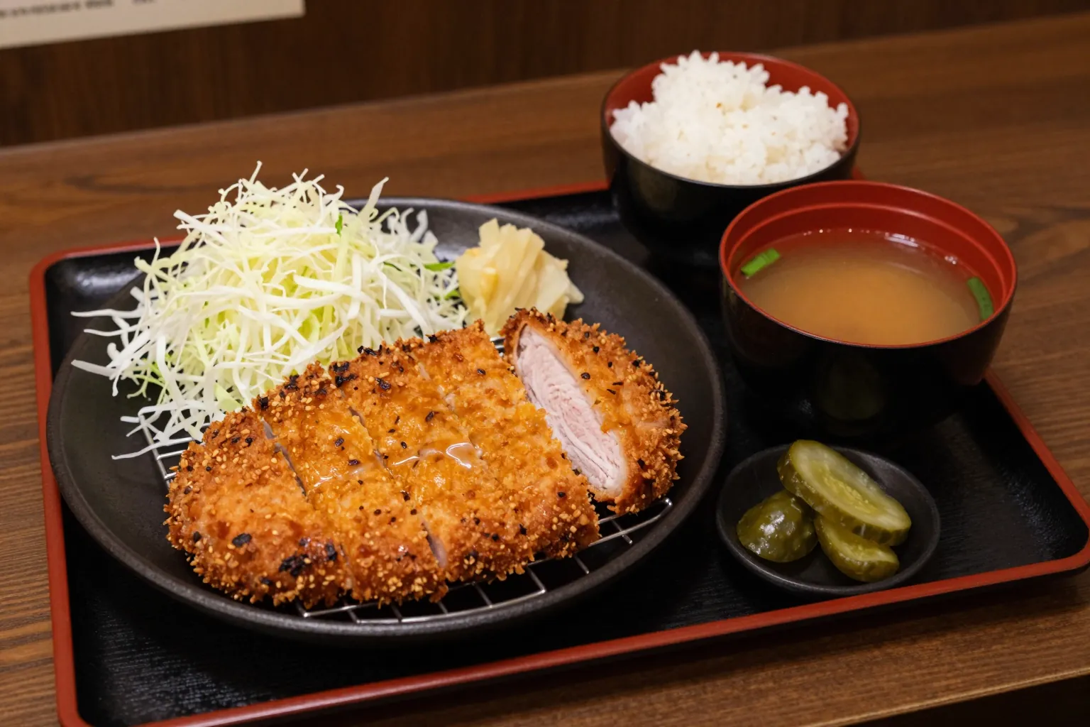 とんかつ定食
